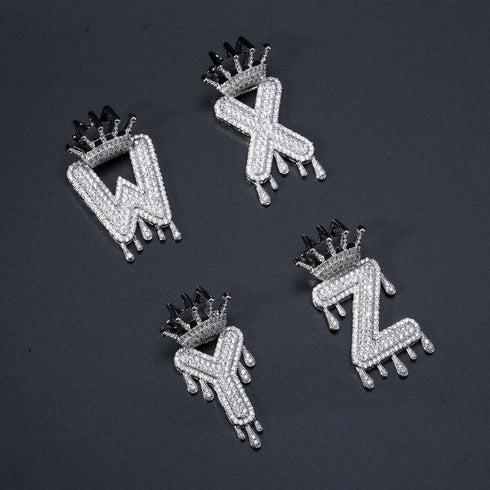 Hip Hop Pendant Micro-inlaid Zircon Necklace